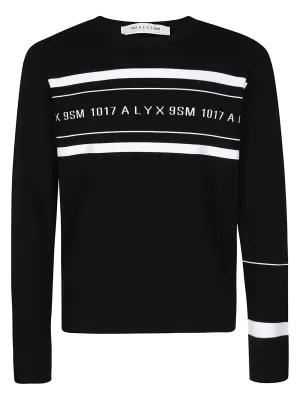 1017 ALYX 9SM Logo Intarsia Knitted Jumper