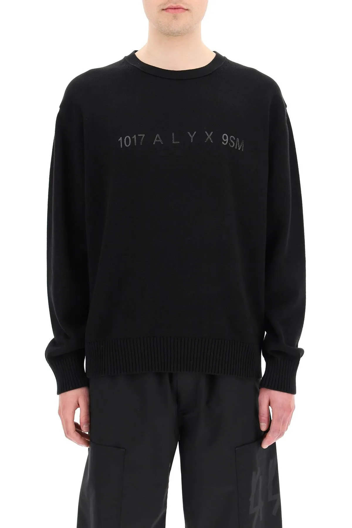 1017 ALYX 9SM Logo Printed Crewneck Sweater
