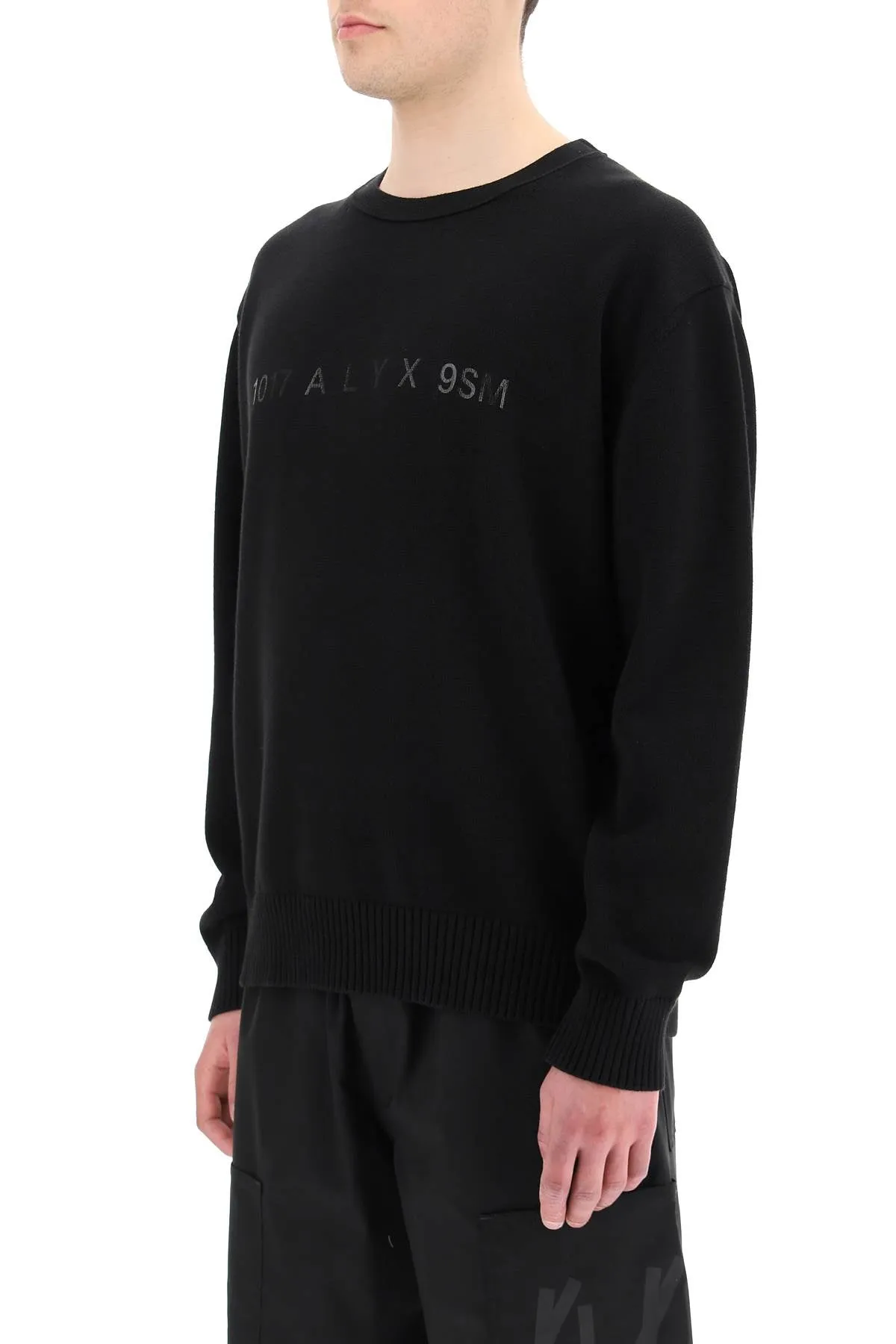 1017 ALYX 9SM Logo Printed Crewneck Sweater