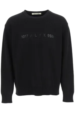 1017 ALYX 9SM Logo Printed Crewneck Sweater