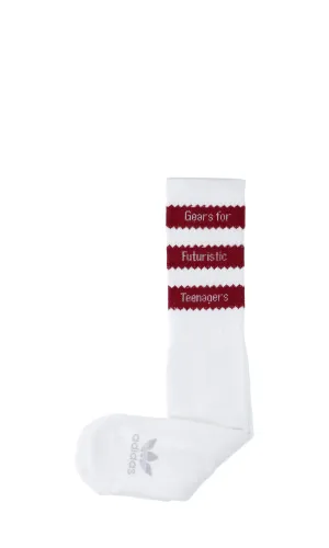Adidas By Human Made Intarsia Striped Socks
