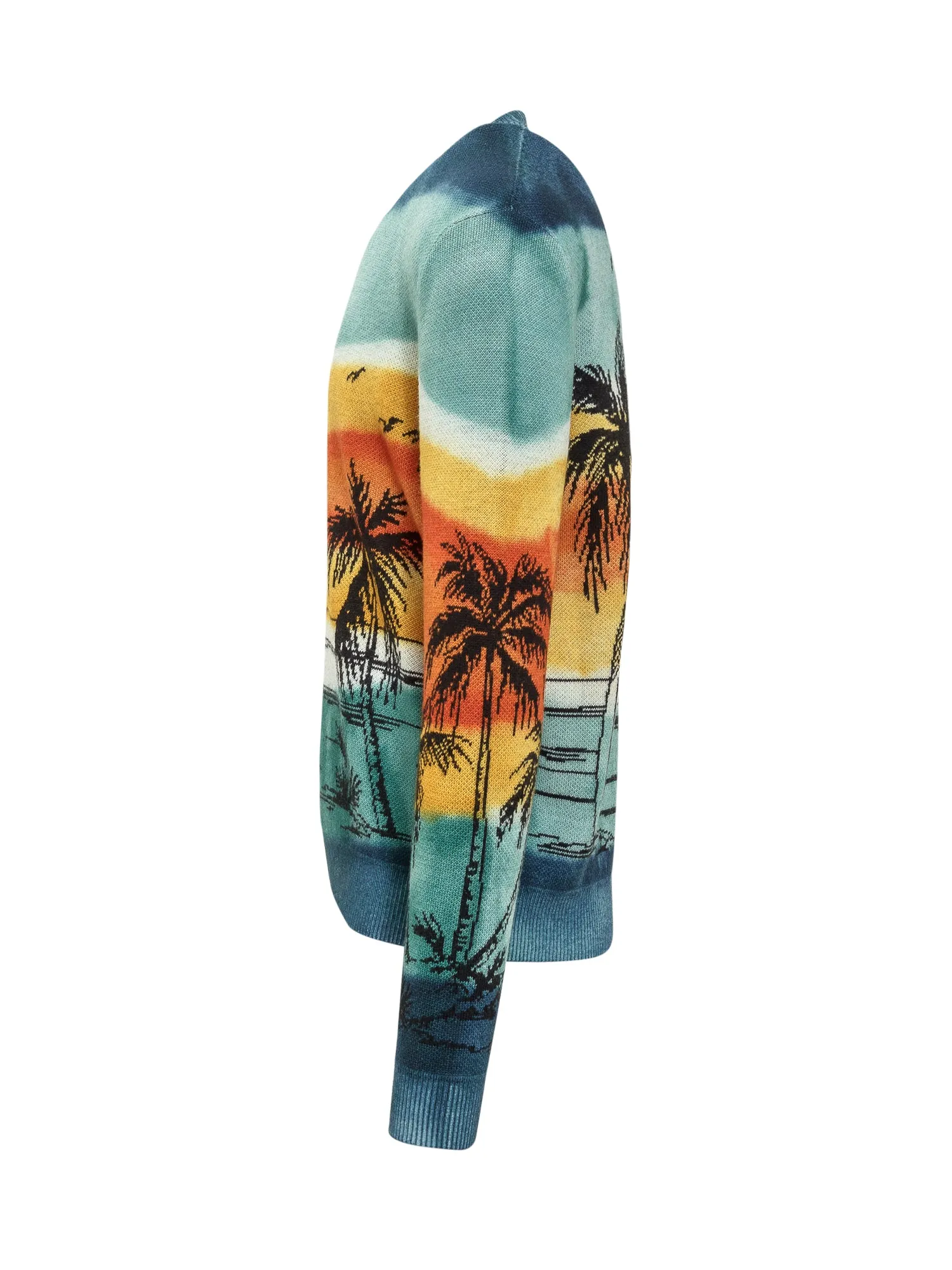 Alanui Paradise Island Straight Hem Knitted Jumper
