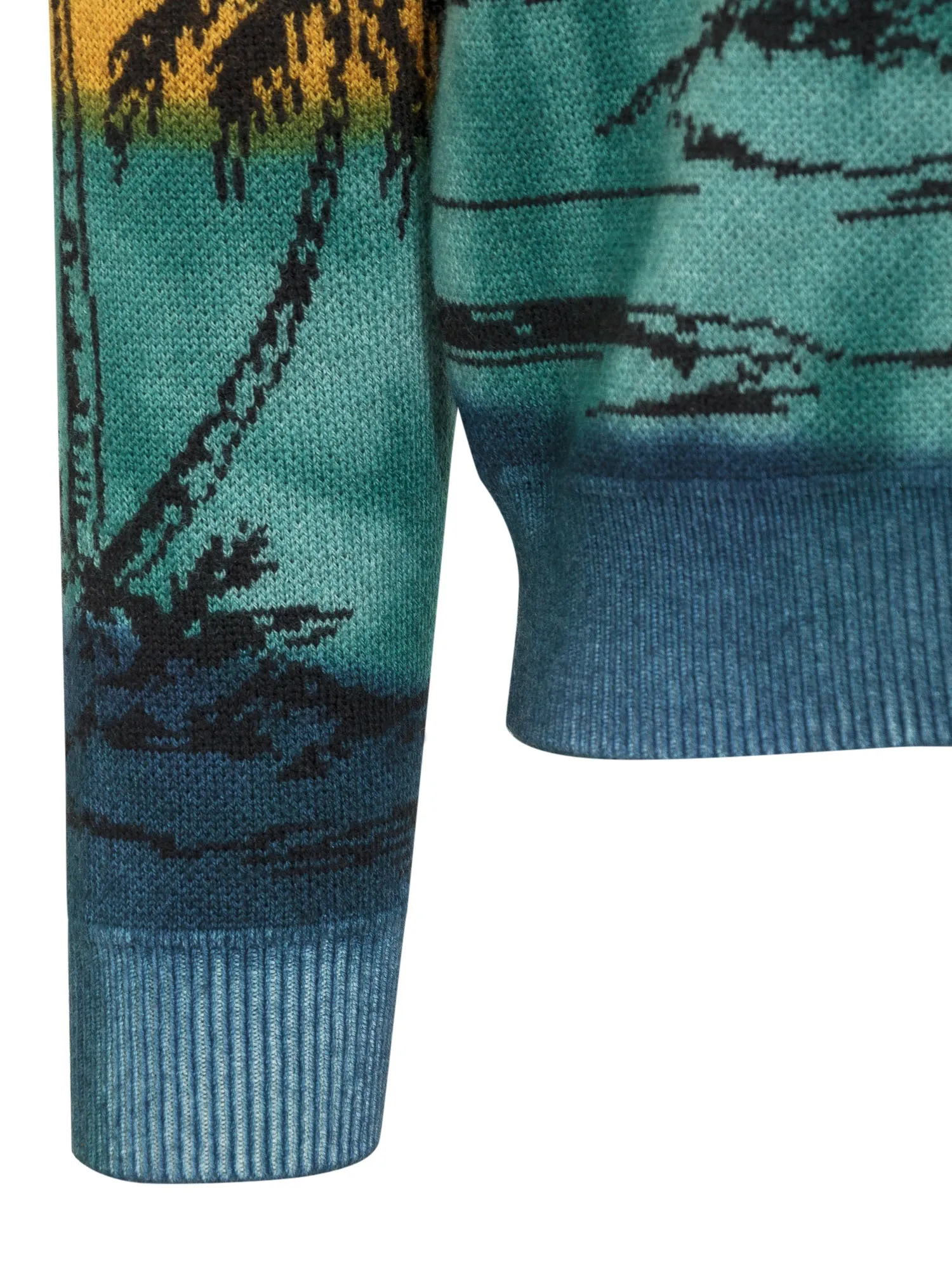 Alanui Paradise Island Straight Hem Knitted Jumper