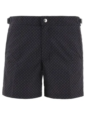 Alexander McQueen Allover Skull Swim Shorts