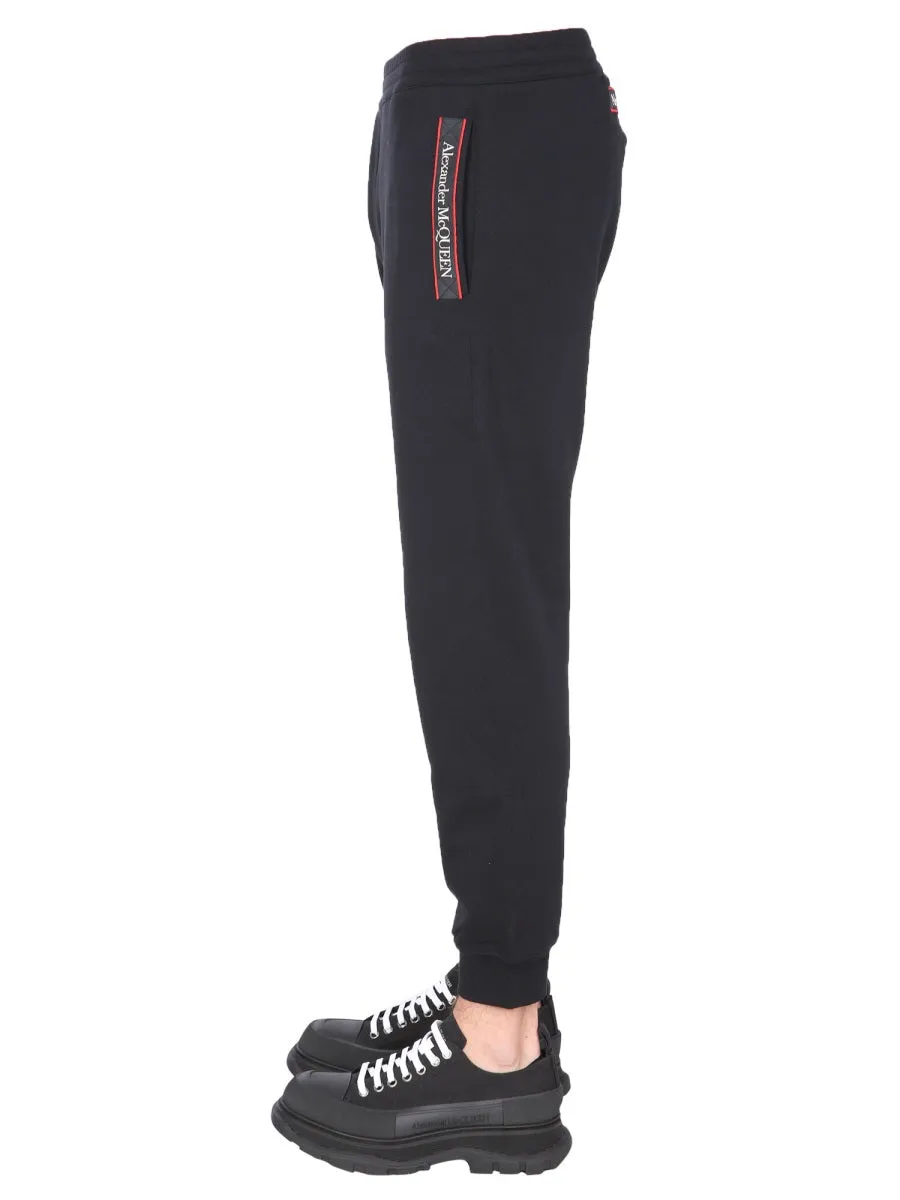 Alexander McQueen Logo Tape Track Pants