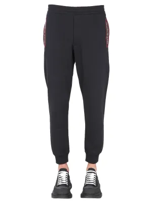 Alexander McQueen Logo Tape Track Pants