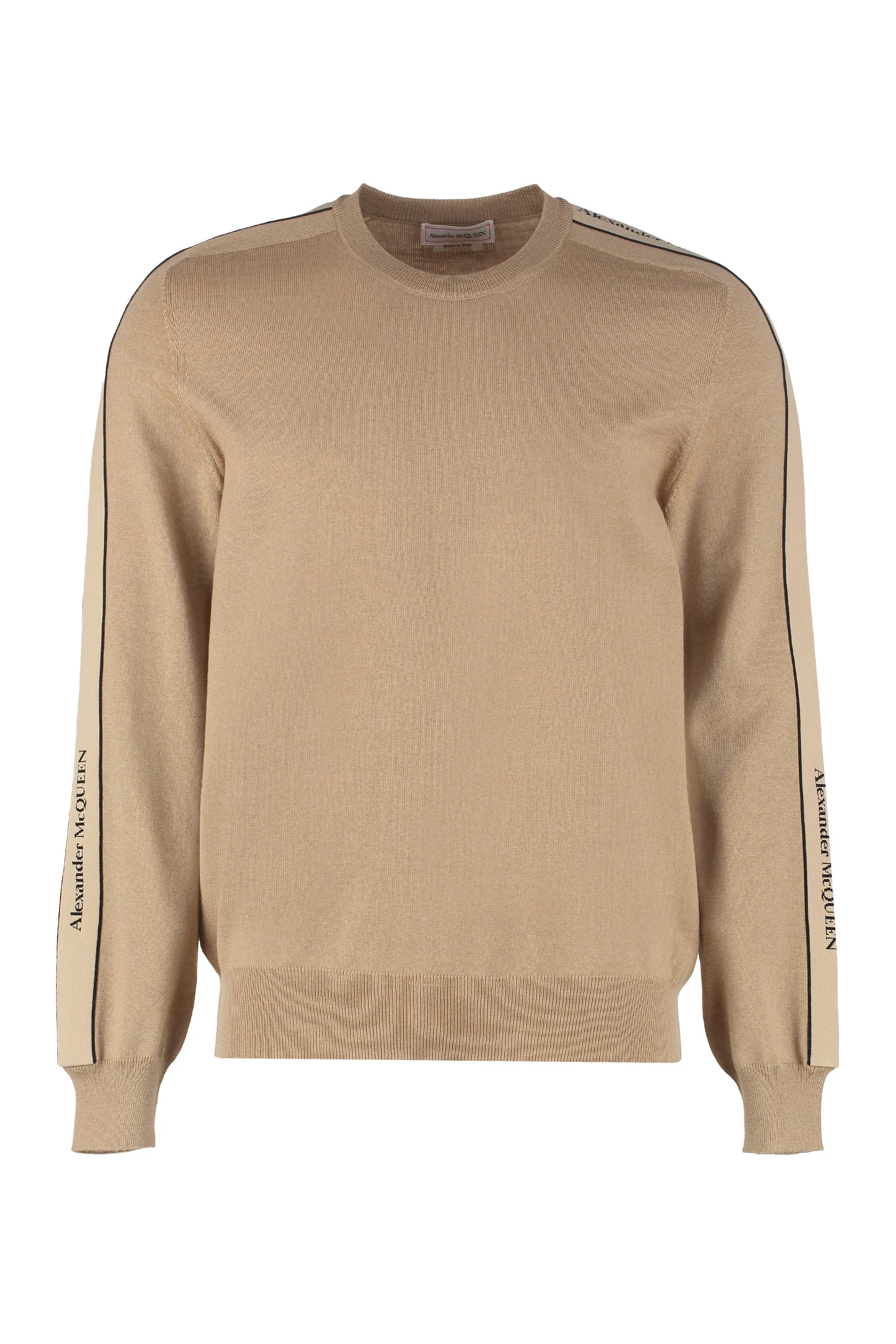 Alexander McQueen Long Sleeved Crewneck Sweater