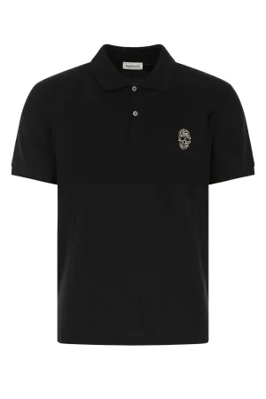 Alexander McQueen Short Sleeved Polo Shirt