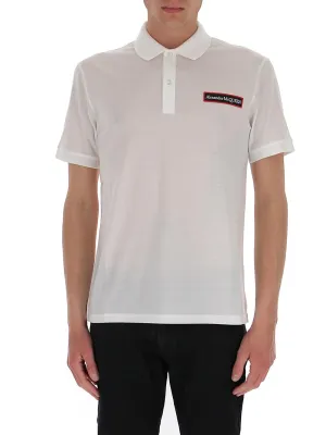 Alexander McQueen Signature Logo Polo Shirt
