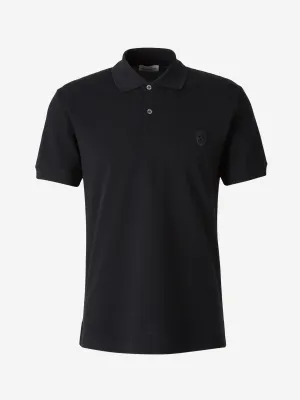Alexander McQueen Skull Patch Polo Shirt