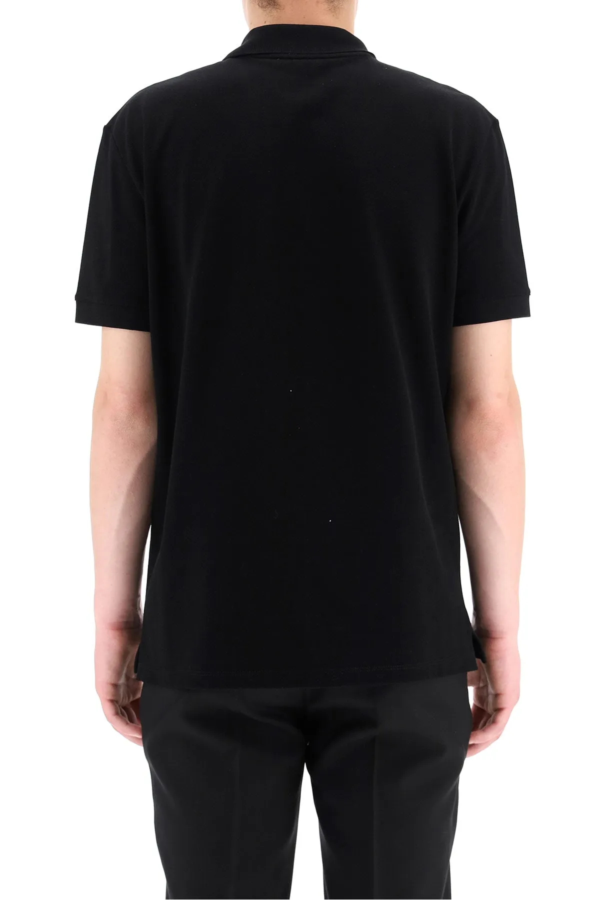 Alexander McQueen Skull Patch Polo Shirt