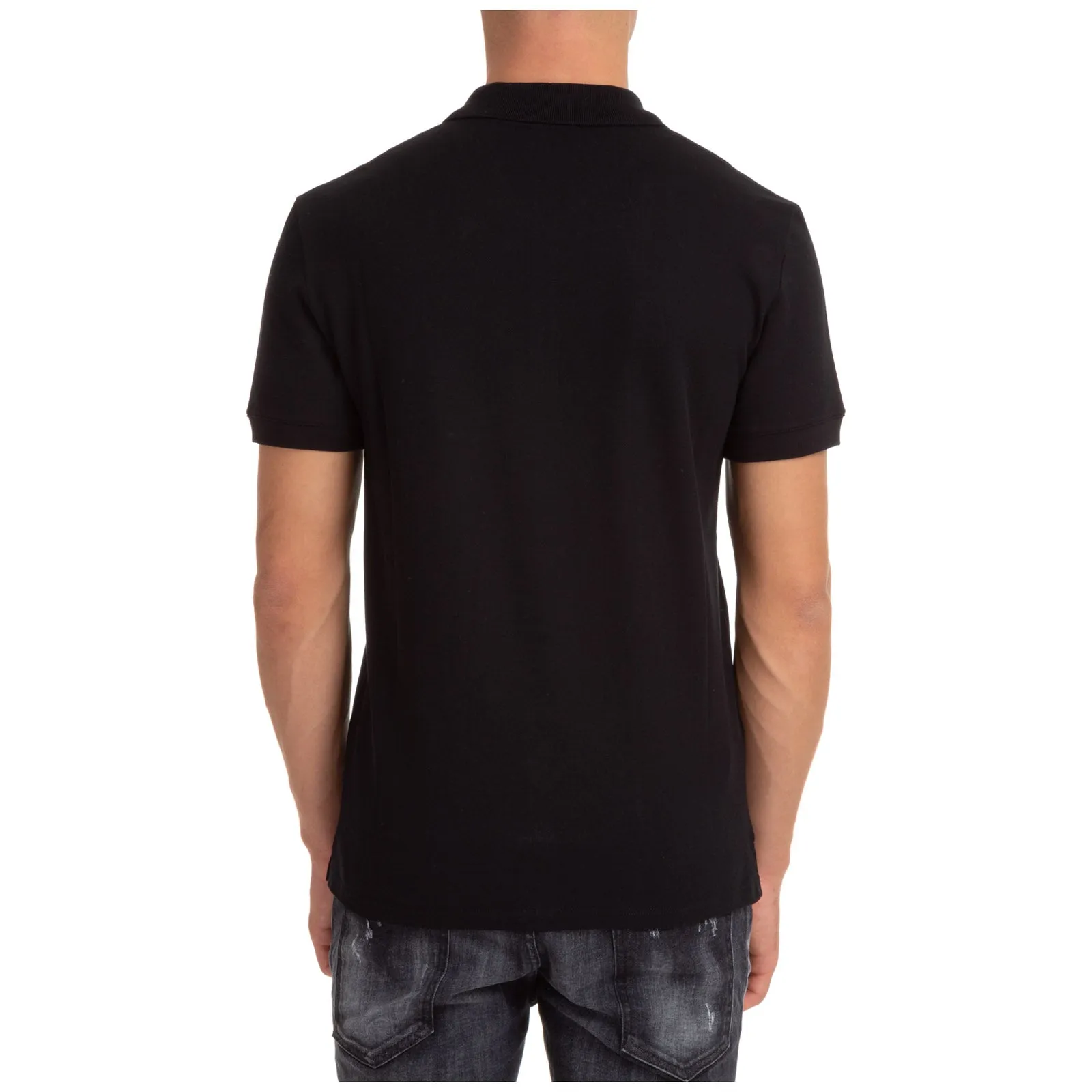 Alexander McQueen Skull Patch Polo Shirt