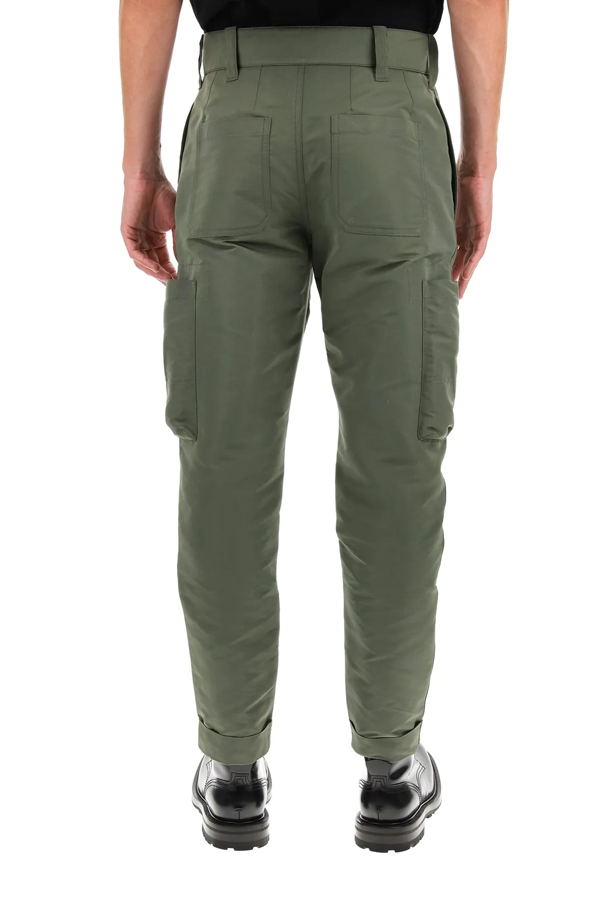 Alexander McQueen Straight-Leg Cargo Pants