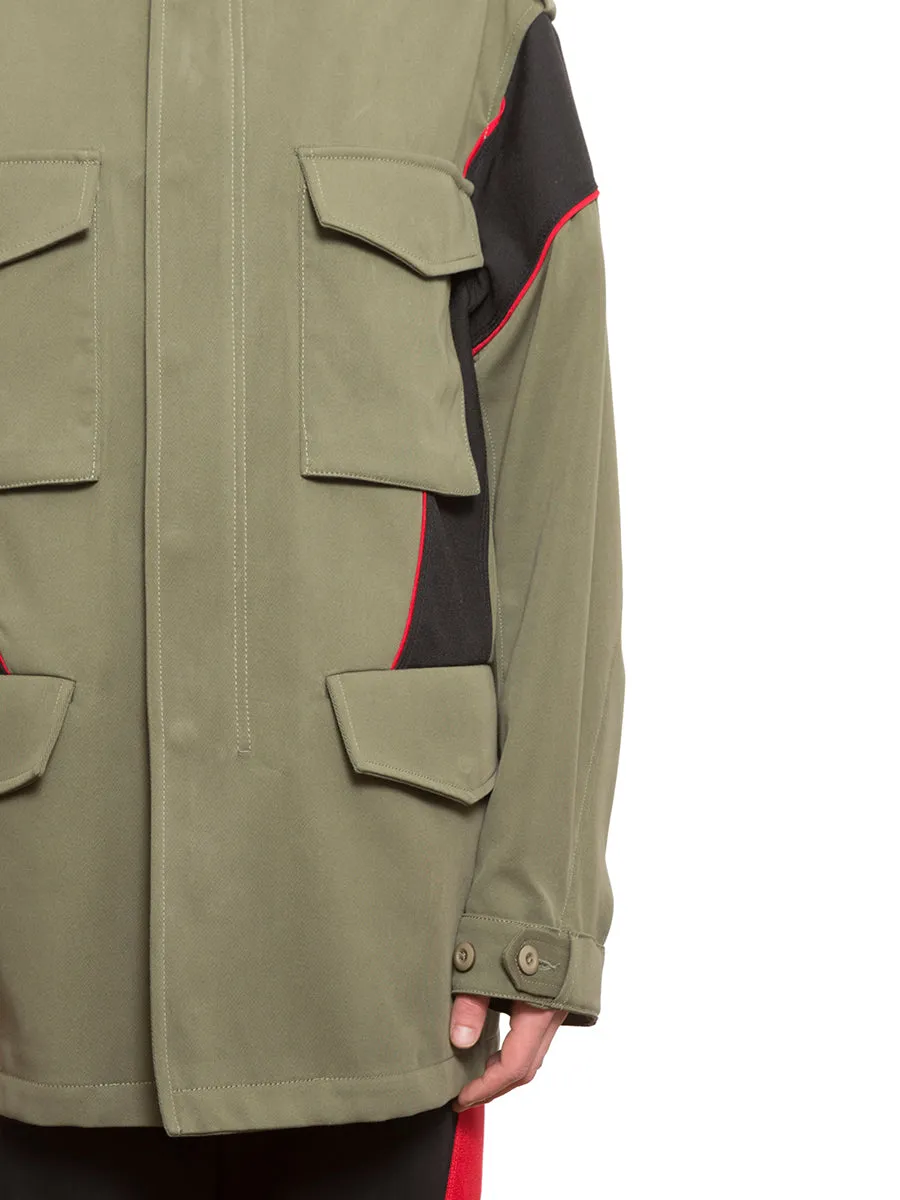 Alexander Wang Panelled High Neck Jacket