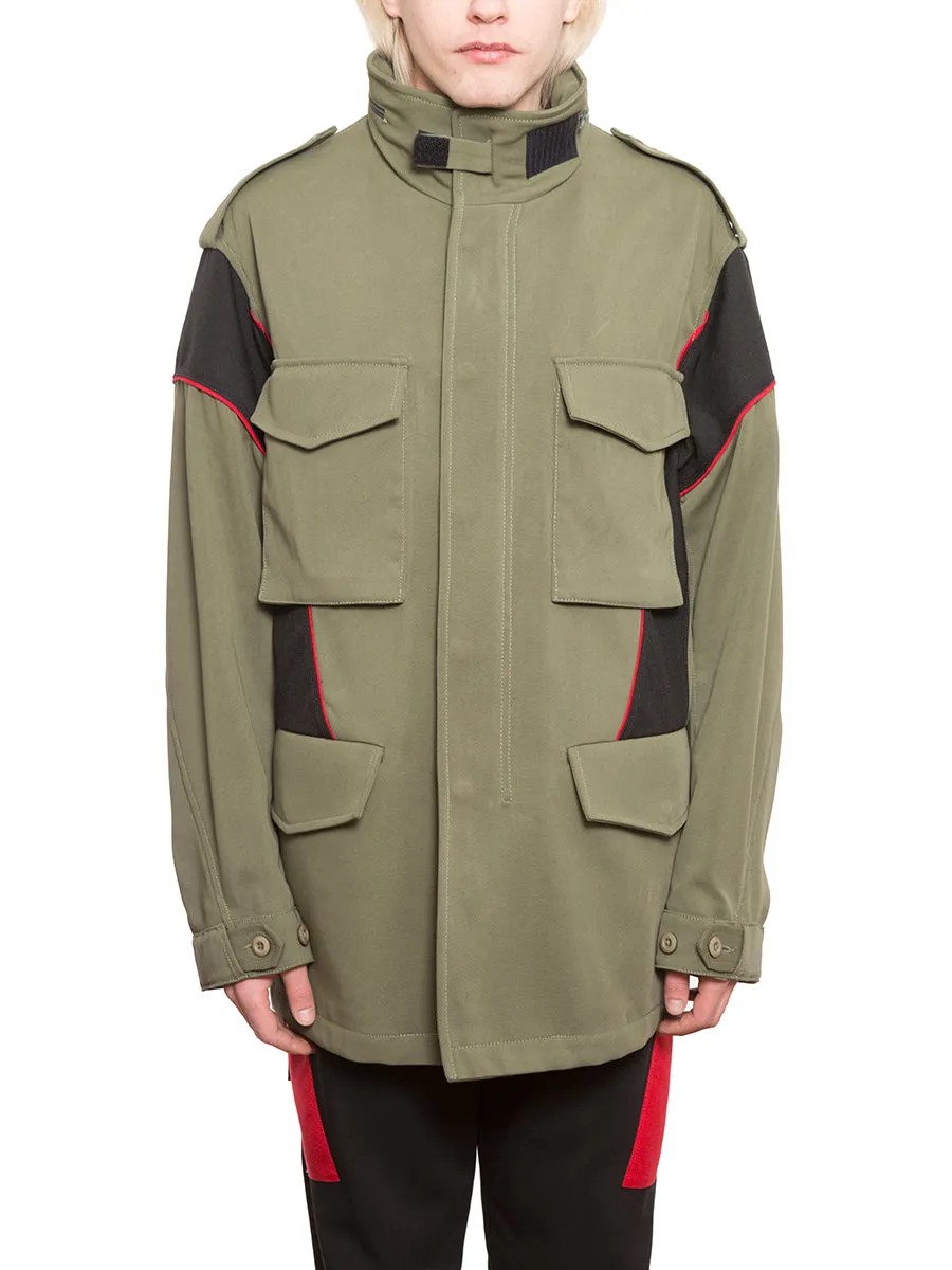 Alexander Wang Panelled High Neck Jacket