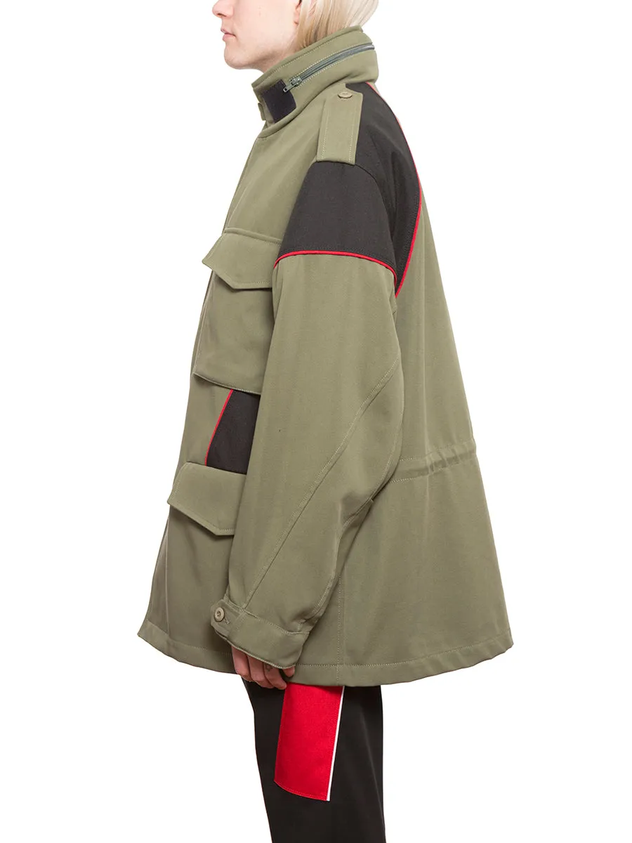 Alexander Wang Panelled High Neck Jacket