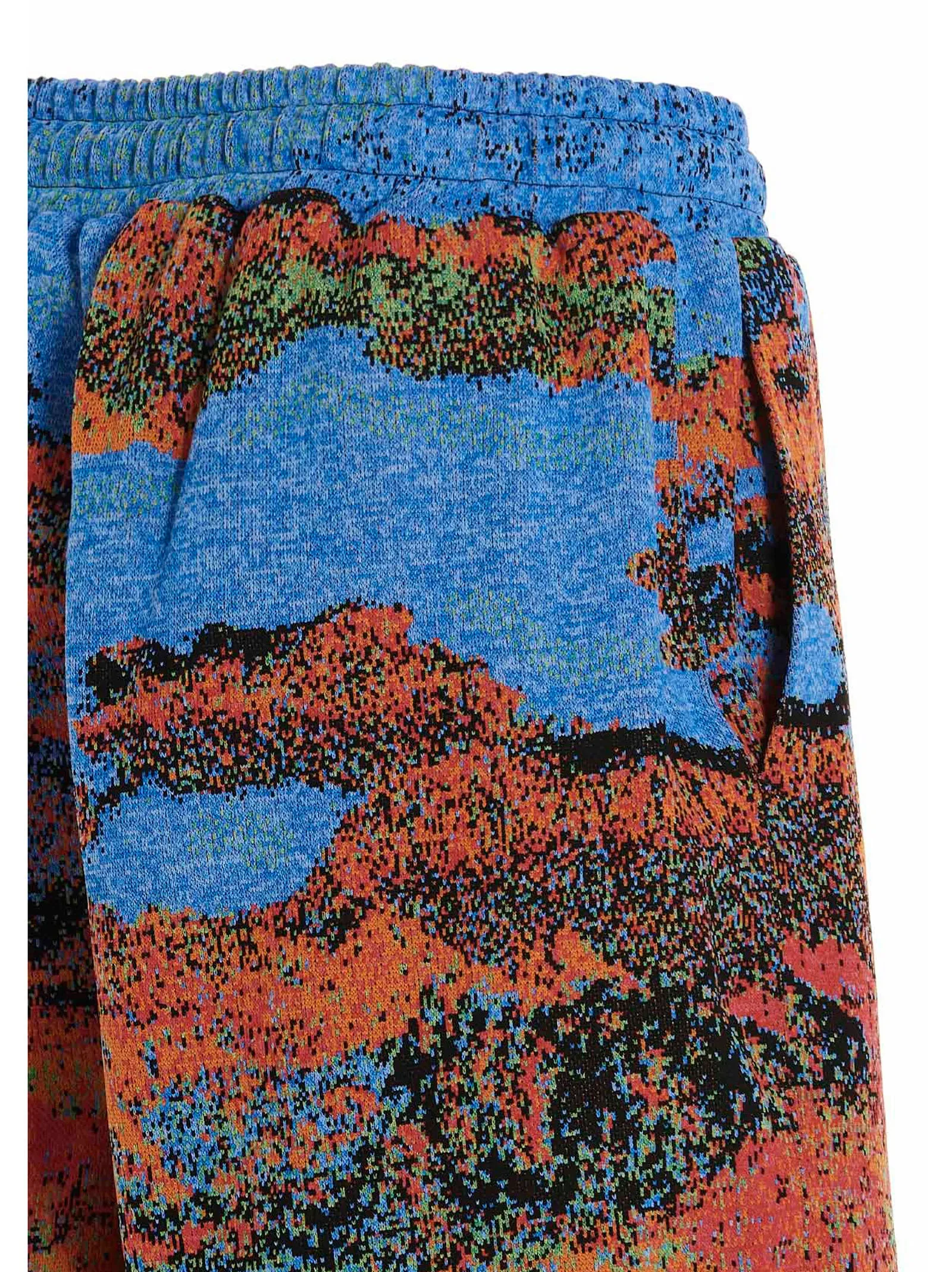 Ambush Jacquard Pattern Drawstring Shorts