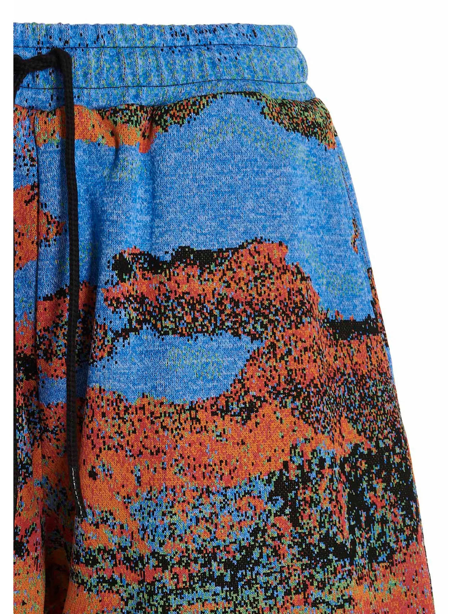 Ambush Jacquard Pattern Drawstring Shorts