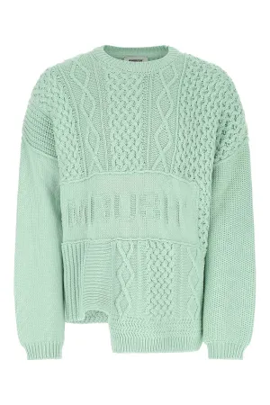 Ambush Logo Embroidered Long Sleeved Sweater