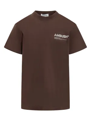 Ambush Logo Printed Crewneck T-Shirt