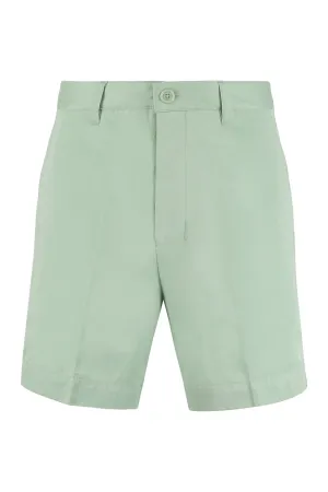 AMI Button Detailed Bermuda Shorts