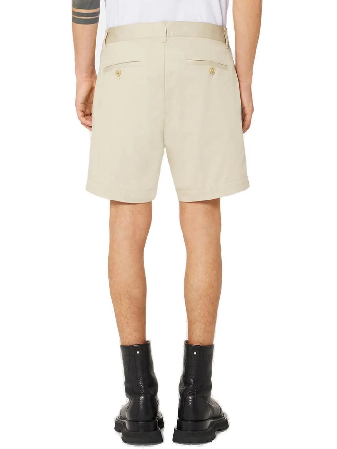 AMI Buttoned Bermuda Shorts
