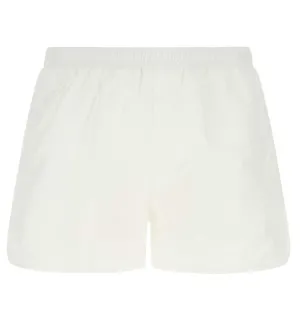 AMI Logo Embroidered Swim Shorts