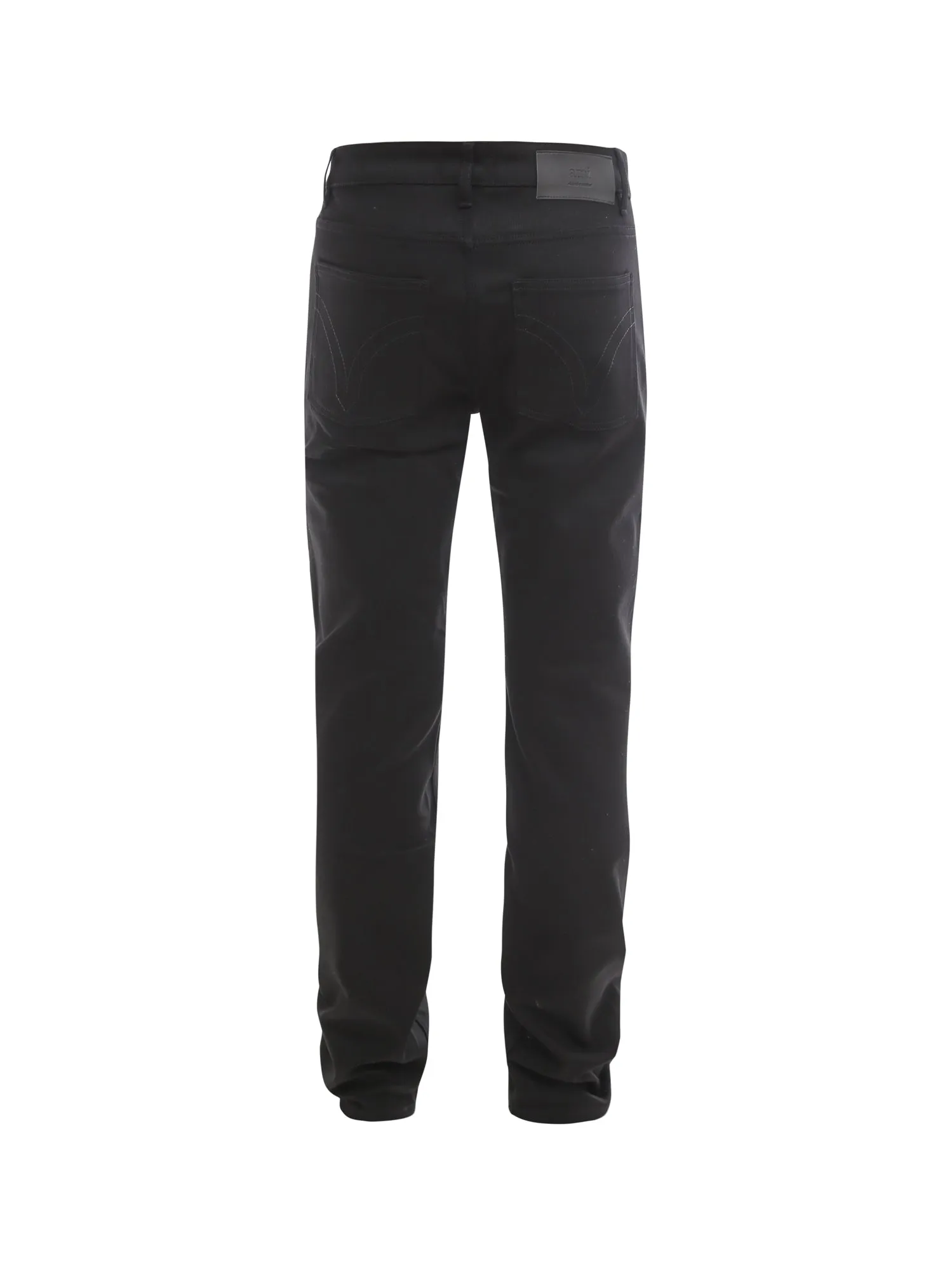 AMI Mid Rise Stretched Jeans