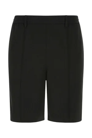 AMI Pleat Detailed Bermuda Shorts