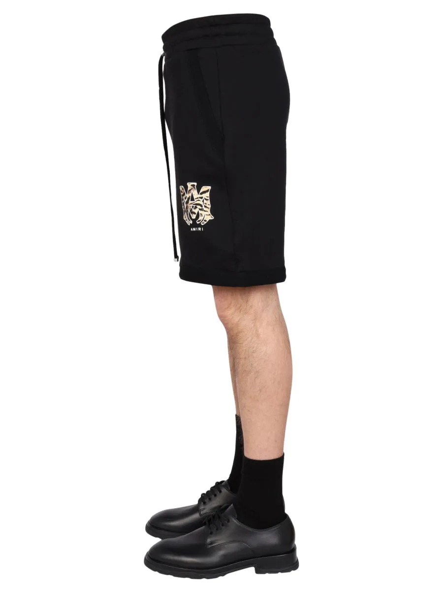 Amiri Chinese New Year Logo Drawstring Shorts