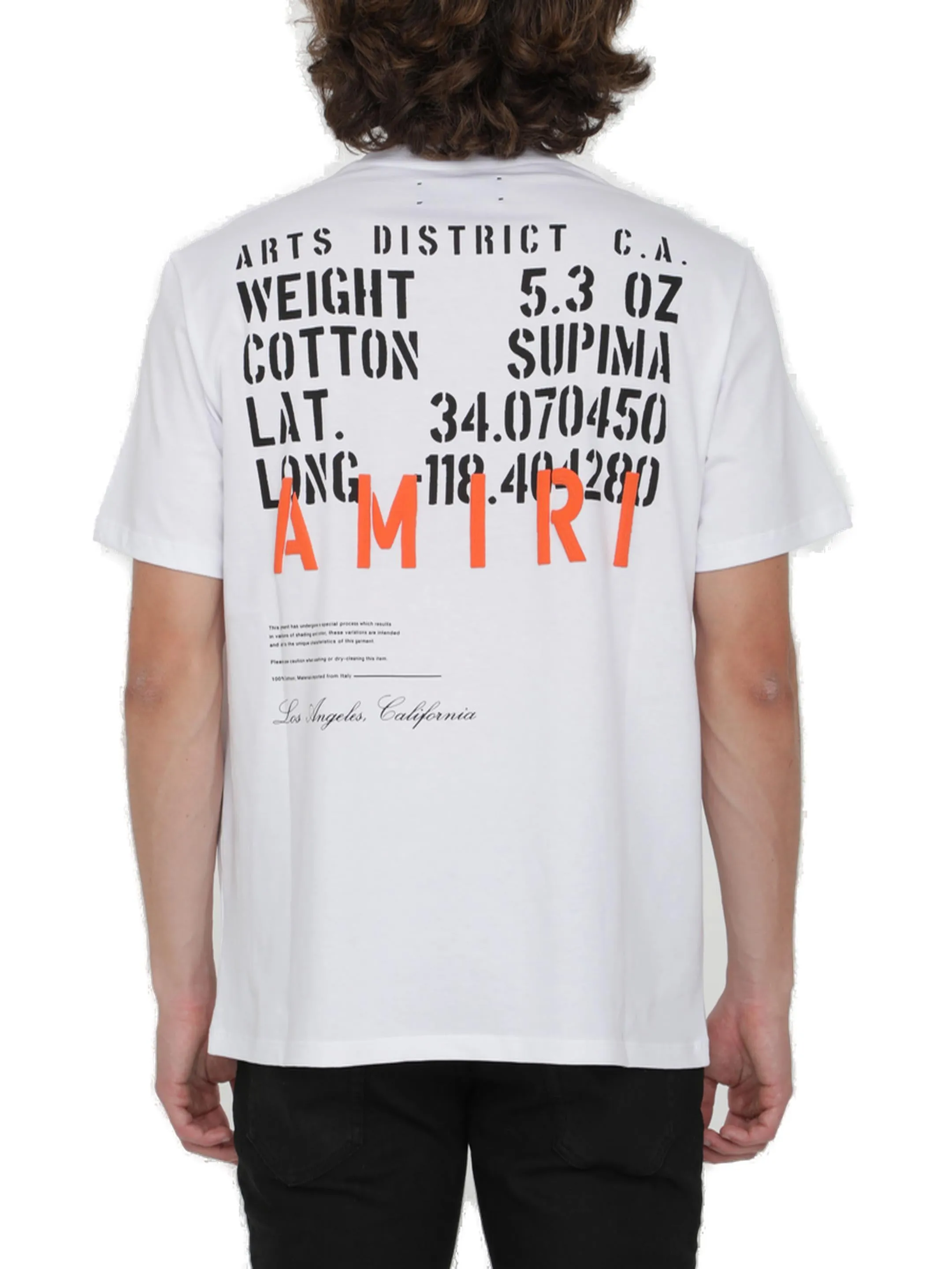 Amiri Graphic Printed Crewneck T-Shirt