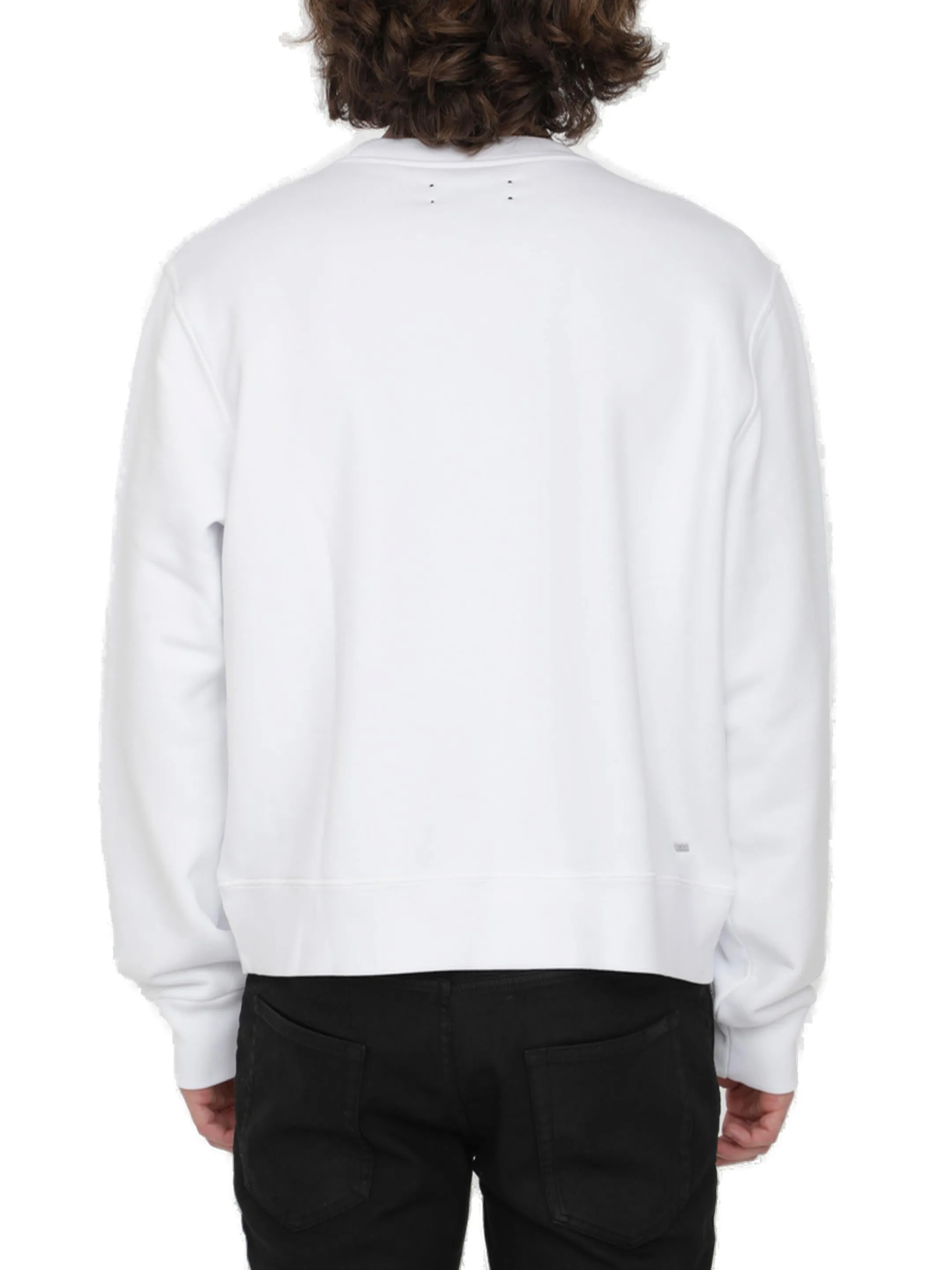 Amiri Logo Printed Crewneck Sweater