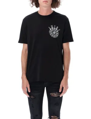 Amiri Logo Printed Crewneck T-Shirt