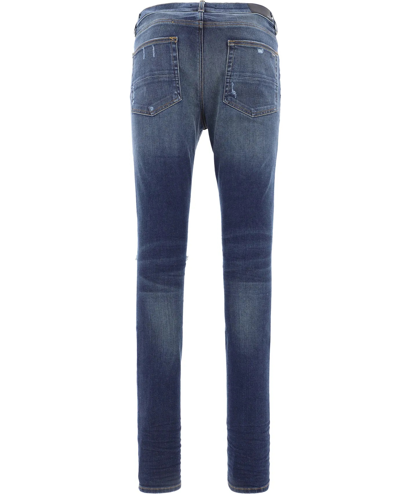 Amiri Mx-1 Distressed Tapered-Leg Jeans