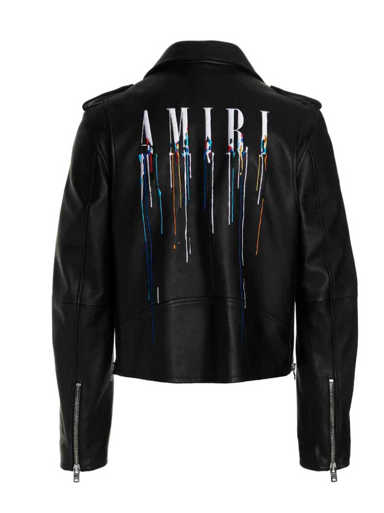 Amiri Paint-Drip Detail Jacket