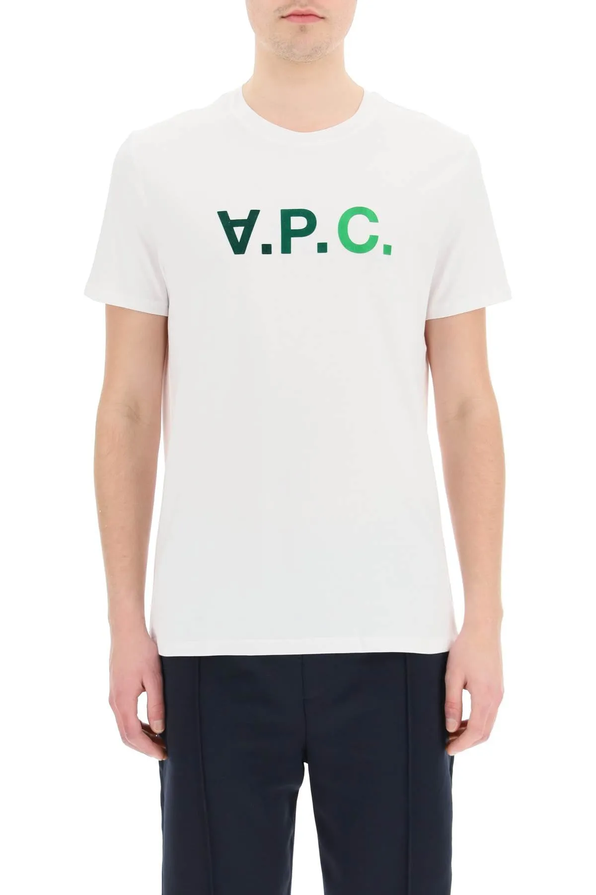 A.P.C. Logo Printed Crewneck T-Shirt