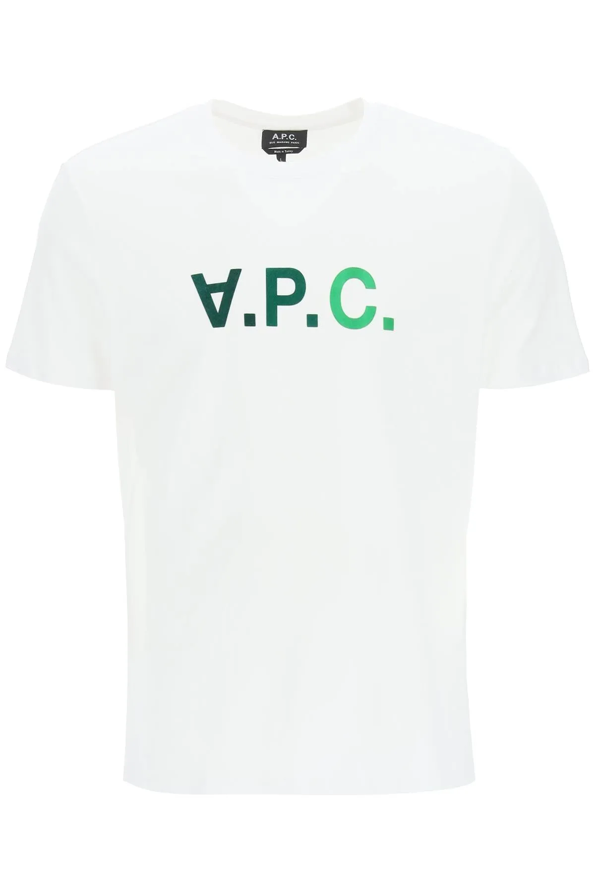A.P.C. Logo Printed Crewneck T-Shirt