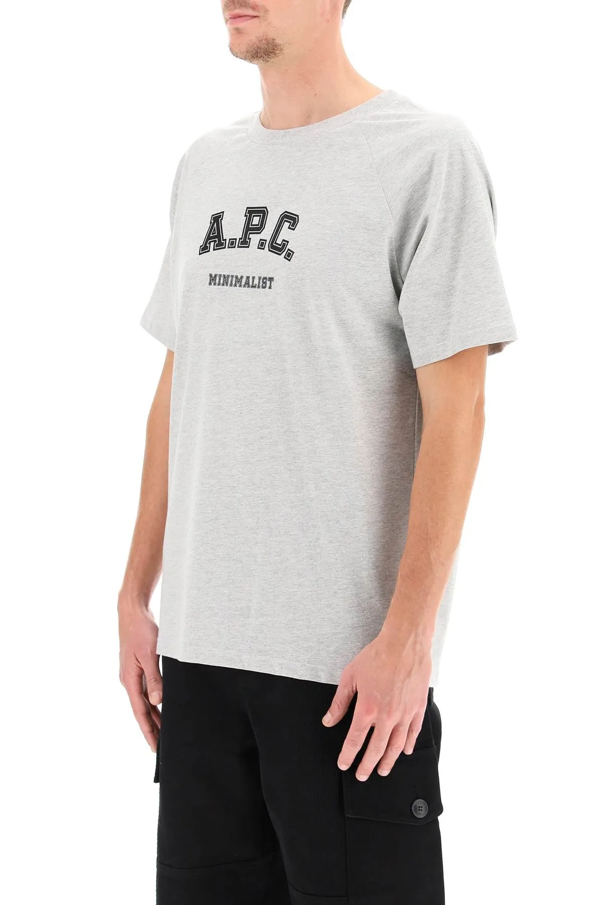 A.P.C. Logo Printed Crewneck T-Shirt
