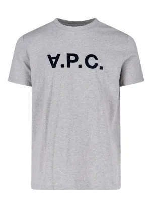 A.P.C. Logo Printed Crewneck T-Shirt
