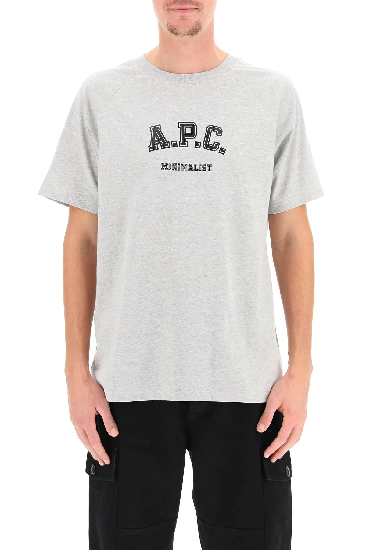 A.P.C. Logo Printed Crewneck T-Shirt