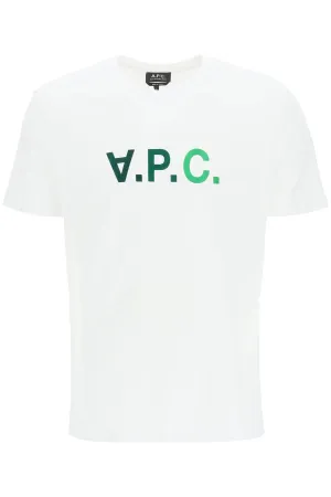 A.P.C. Logo Printed Crewneck T-Shirt