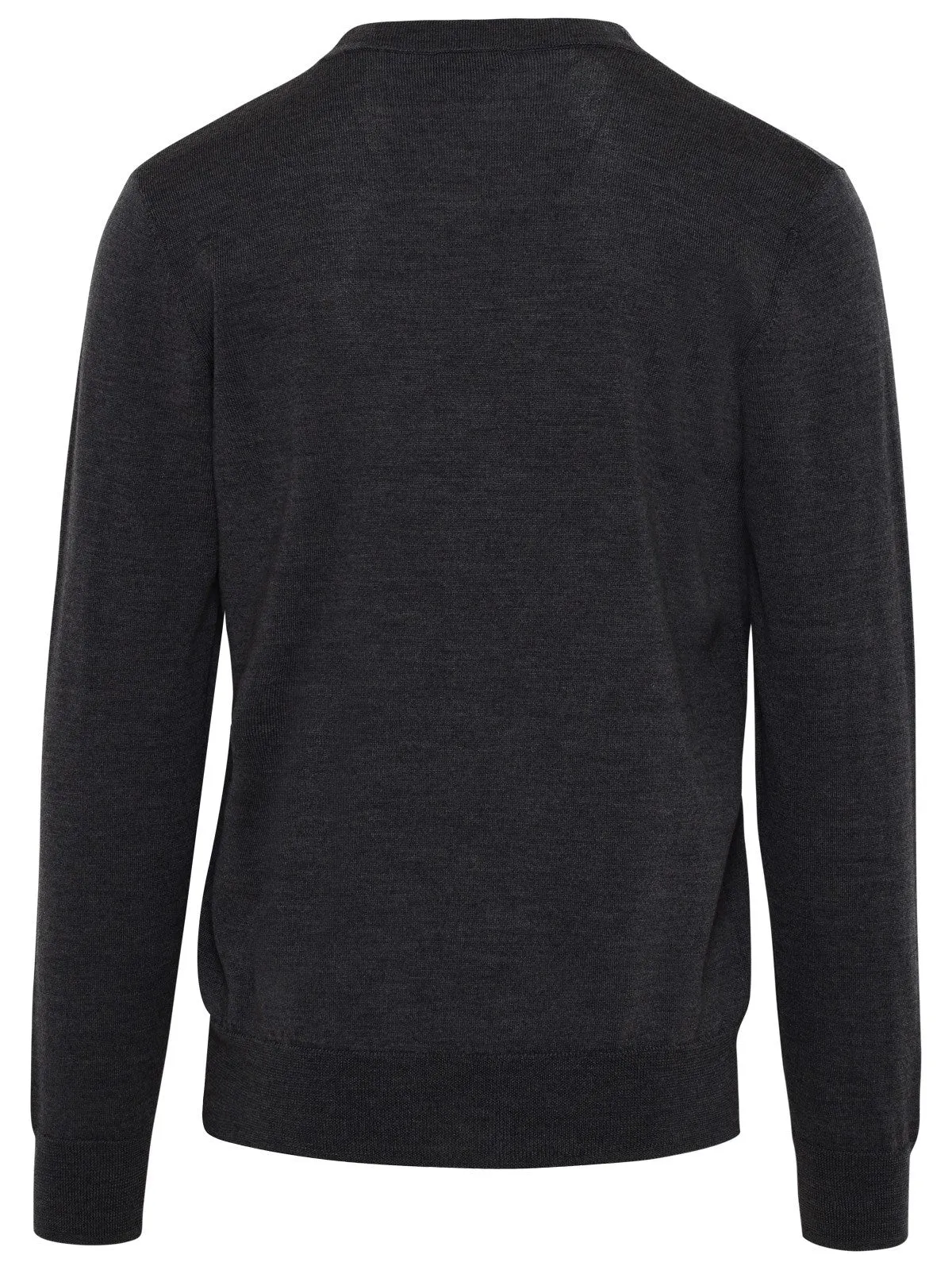 A.P.C. Logo Tag V-Neck Knitted Cardigan