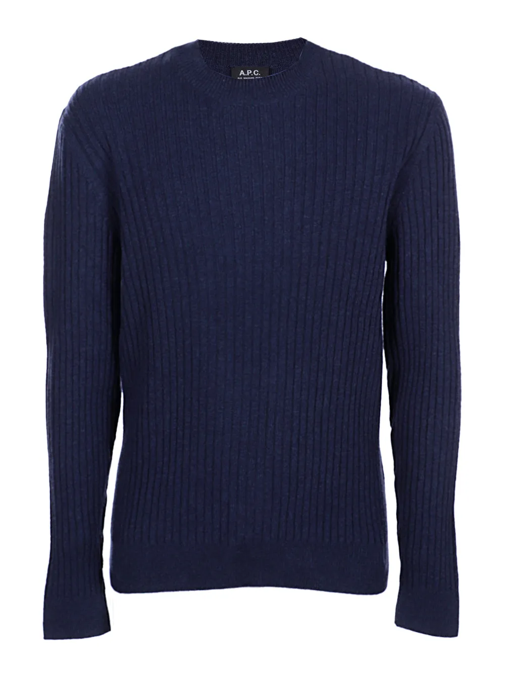 A.P.C. Ribbed Knit Crewneck Sweater