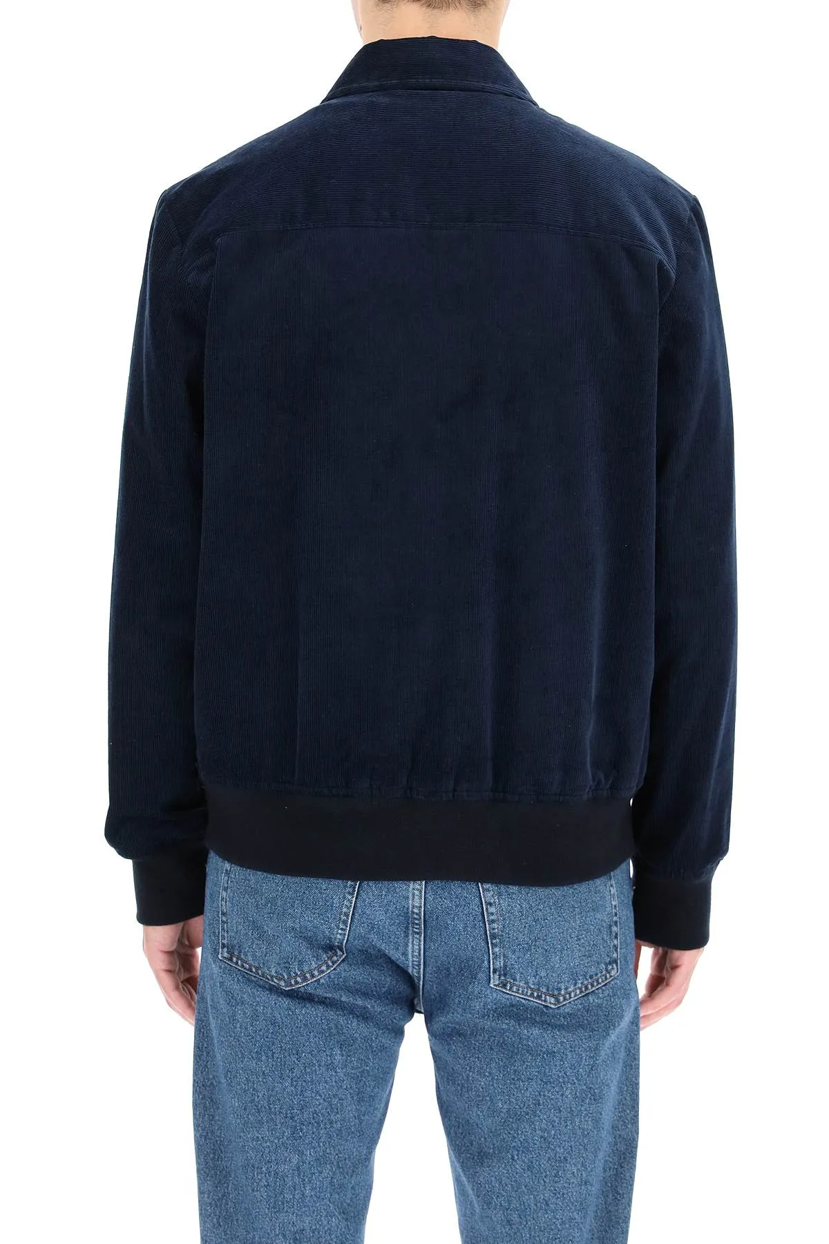 A.P.C. Zipped Corduroy Jacket