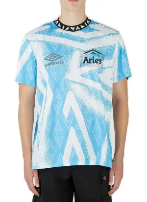 Aries X Umbro Football Jersey T-Shirt