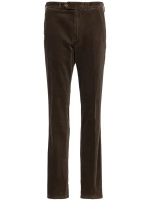 Aspesi Corduroy Slim-Fit Chino Pants