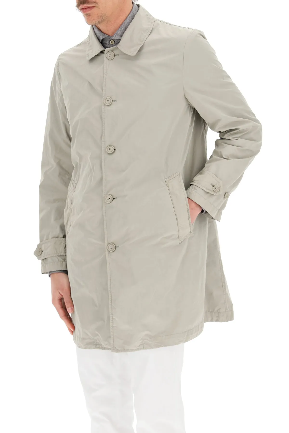 Aspesi Mid-Length Single Breasted Coat