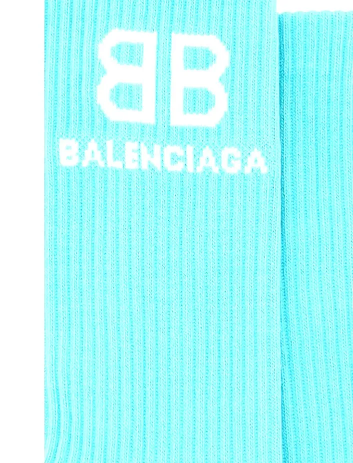 Balenciaga BB Intarsia Knit Tennis Socks