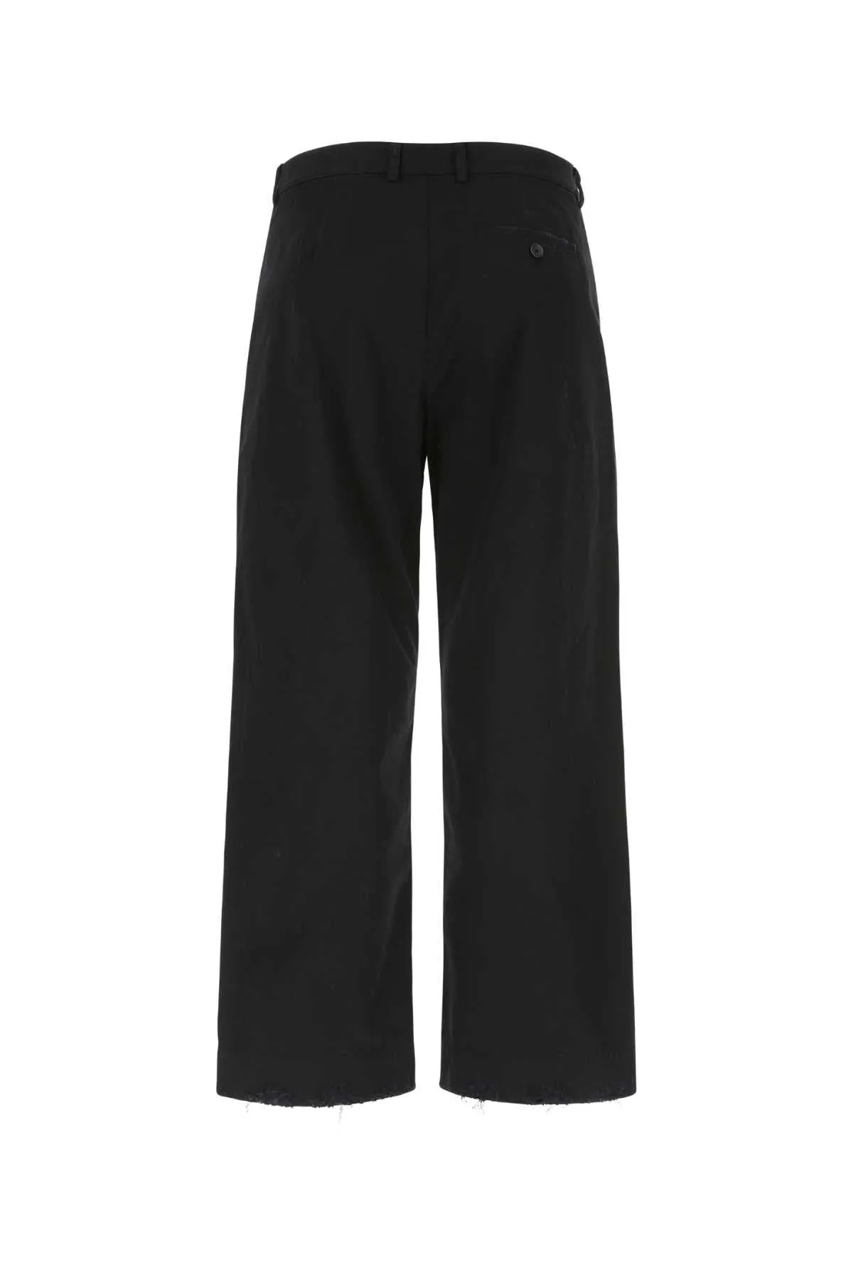 Balenciaga Distressed Cropped Pants