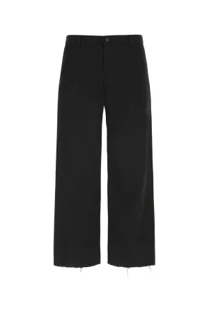Balenciaga Distressed Cropped Pants
